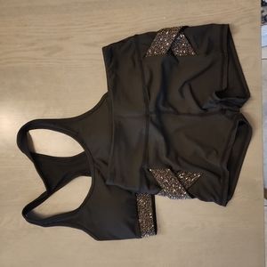 Active wear set | sports bra & workout shorts